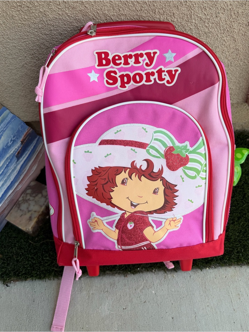 Pink Kids Backpack by